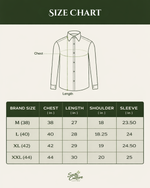 Premium Linen Blend Parrot Green Colour Men's Shirt