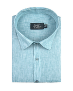 Cotton Linen Sky Gray Colour Shirt for Men